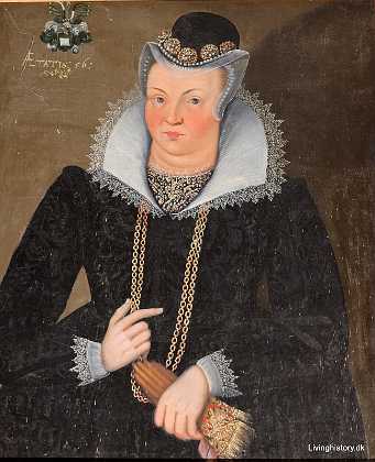 Peder Grubbe og Karen Rud Peder Grubbe til Olstrup, hofjunker d. 1614 og hustru Karen J�rgensdatter Rud f. 1560 d. 1612 1610-19 Lolland-Falster...