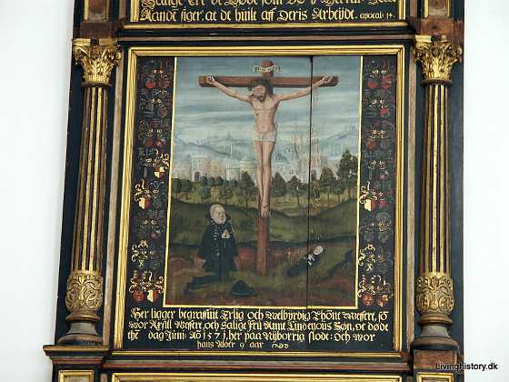 Viffert T�nne Viffert d. 1571 9 �r gammel. Iver Viffert, f. og d. 1577. Oprindeligt Nyborg kirke 1570-79 #natmus