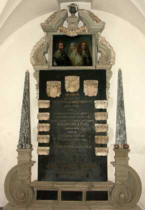 Palle Rosenkrantz, Elisabeth Lunge og J�rgen Rosenkrantz Palle Rosenkrantz til Krenkerup, H�ysted, Lungholm mm. Rigsr�d og ridder f. 1587 d. 1642, Hustru Elisabeth Lunge f. 1610...