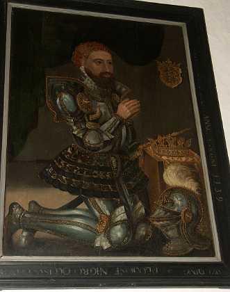 Kong Kristoffer I Kong Kristoffer I f.1219 - d.1259 Malet 1550-75 Ribe stift