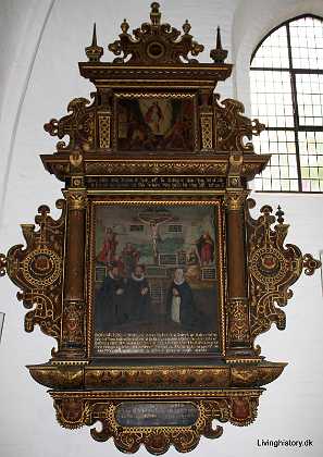 Peder Christensen og S�ren Jensen Frost To r�dm�nd og slotskrivere p� Schanderborg, Peder Christensen, f. 1548 d. 1610, og S�ren Jensen Frost,f. 1577 d. 1642,...