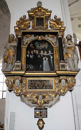 Rasmus Nielsen 1654 Borgmester Rasmus Nielsen, d. 1653 og hustru Magdalene Mattisdatter, d. 1672 med b�rn. 1650-59 �rhus stift