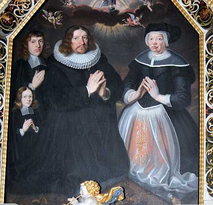 Hans Rasmussen Skiolde 1681 Hans Rasmussen Skiolde, sognepr�st. Hustru Anne S�rensdatter Glud �rhus stift 1680-89