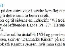 Forsvunden epitaf