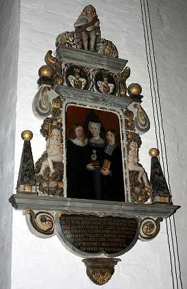 Margaretha Schmidt Margaretha Schmidt f. 1640, d. 1708, med mand Peter Dreier �rkediakon, f. 1618 (til h�jre) og mand Poul Sass �rkediakon...