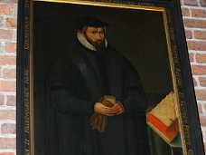 Herman Maltani Herman Malthani, d. 1583. Sognepr�st til St. Marie og slotspr�st p� Kronborg. Malet ca. 1645. 1580-89 Helsing�r Stift