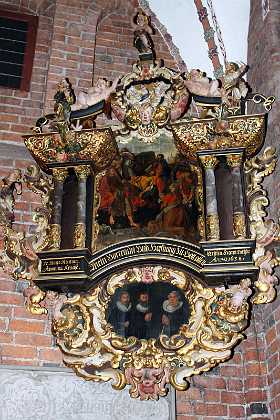 Hans Reiman ca. 1638 Hans Reimann br�ndmester d. 1638 samt hans hustru Ursula Hansdatter Medzners d. 1639 og hendes anden mand Ananias Krause...