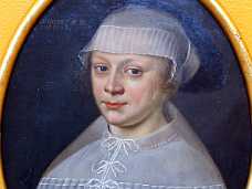 Magdelena Wildfang 1663 Magdelena Wildfang f. 1644 d. 1723, malet 1663 1660-69 �rhus stift