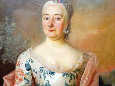 Anna M�ller 1758 Anna M�ller f. 1701 d. 1774 Gift med Jens Worm 1750-59 �rhus stift
