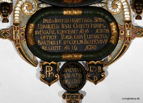 Poul Jensen Harritslev, 1648 Poul Jensen Harritslev, f. 1604, d. 1653, sognepr�st ved Jelstrup-Lyngby pastorat. Hustru Elisabeth Bertilsdatter....