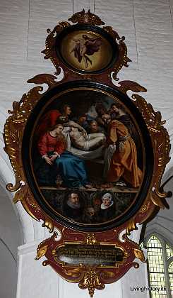 Hans Christensen 1624 Hans Christensen Borgmester, d. 1657 med hans f�rste hustru Drude Hansdatter Thim d. 1624 samt et af deres b�rn. 1620-29...