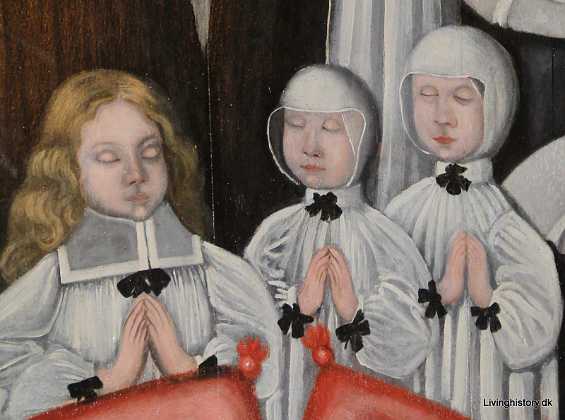 Peder Udsen Peder Udsen r�dmand, kirkev�rge og handelsmand d. 1659 og hustru Dorthe Povelsdatter med b�rn 1650-59 Haderslev stift