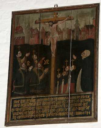 Dorthe Skrivers 1584 Dorthe Skrivers og hendes to m�nd Hans Skriver og Herman Kremme. 1580-89 Lolland-Falster stift