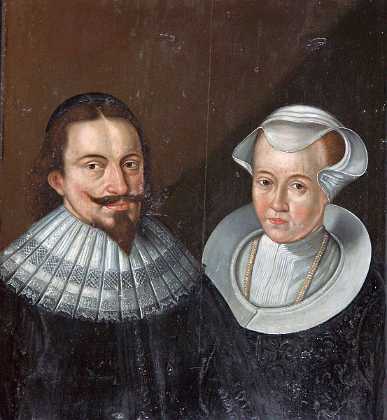 Christian Clementinus som i 1640-1650 Christian Clementinus,magister, �konom p� Herlufsholm,f. 1596 d. 1654 af pest med hustru Mette d. 1654 af pest. Clemens...