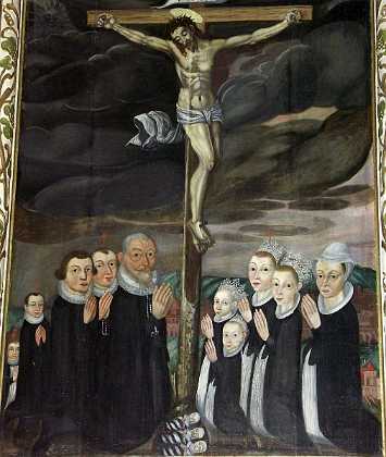 Rasmus J�rgensen ca. 1625 Rasmus J�rgensen og Magdalene 1620-29 Roskilde stift