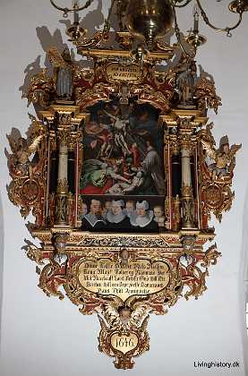 Niels Thomesen Nielsen 1646. Niels Thomesen Nielsen borgmester og tolder d. 1652, hans f�rste hustru Karen Hansdatter og hans anden hustru Kirsten d....
