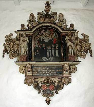Mads S�rensen 1664 Mads S�rensen og hustru Maren Povelsdatter Kraas 1660-69 �lborg stift