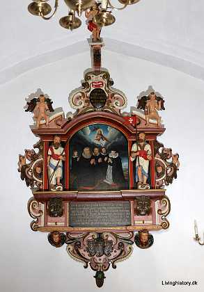 Maren Christensdatter Hans Hansen Ware, pr�st, d. 1659, Laurits Jensen Lemvig, pr�st, d. 1663, aurits Jakobsen Beeske, d. 1676 Deres hustru...