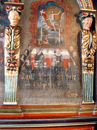 Altertavle 1750. K�benhavns stift