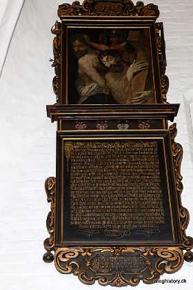 Gabriel Regenspurgk Epitafium til minde om Gabriel Regenspurgk af huset Arnst�rff i Brieg i Schlesien d. 1661 i sin alders 67. �r samt...