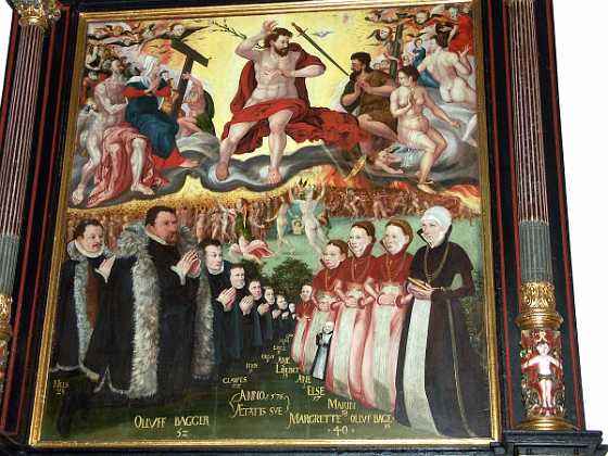 Oluf Bagger 1576 Oluf Bagger stork�bmand og r�dmand. 1570-79 Fyens stift