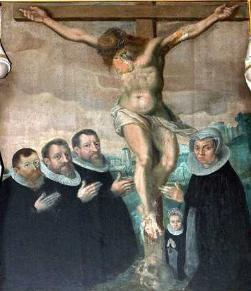 Karen S�rensdatter og 3 m�nd c. 1625 Karen S�rensdatter Niels Jensen borgmester d. 1605 Jacob Christophersen Wiborg d. 1619 Hans Erichsen samt datteren...