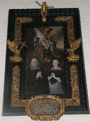 Mikkel Thygesen Hviid 1668 Mikkel Thygesen Hviid, borgmester og hustru. 1660-69 �rhus stift