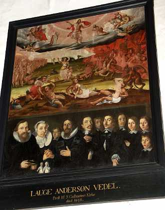 Lauge Andersen Vedel 1648 Lauge Andersen Vedel, sognepr�st d. 1648 og hustru Lisbeth d. 1659 1640-49 Ribe stift