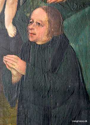 Bo Madsen Altertavle fra Rislev kirke. Nu p� Nationalmuseet. Bo Madsen, Sognepr�st ved Rislev kirke, d. 1547. Bosat i N�stved....