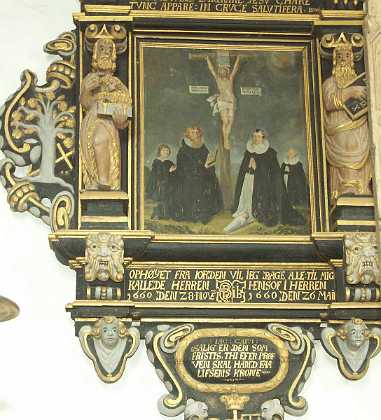Christen Christensen Bistrup og Inger Jensdatter Bj�rn 1660 Christen Christensen Bistrup pr�st i S�by d. 1660 og Hustru Inger Jensdatter Bj�rn. 1660-69 �lborg stift