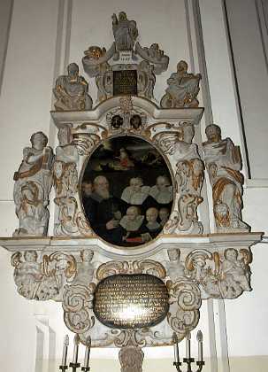 Peder Bundesen Peder Bundesen, handelsmand d. 1648. med hustru Mette Hansdatter d. 1638 samt hustru Ingeborg Jacobsdatter d. 1649...