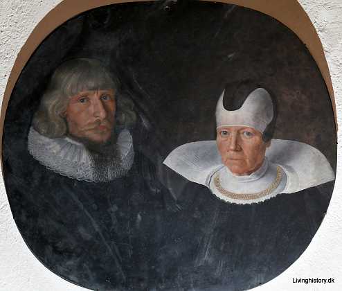 Ukendt Ukendt pr�st og frue, 1660-69, Sk�ne Sverige