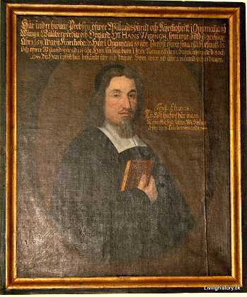 Hans Winding Hans Winding, pr�st til Opmand og vang, provst i Villand herred, f�dt 20. aug. 1658, d. 5. okt. 1744. Sk�ne, Sverige