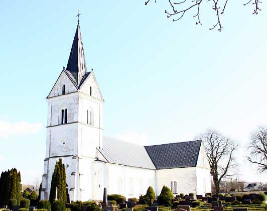 Lyby kyrka Sk�ne