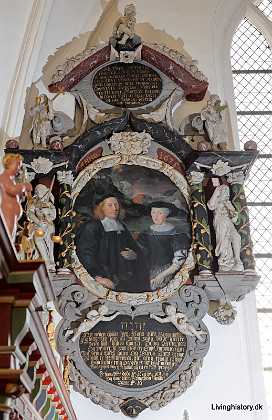 Hans Hansen Atke og Anne Andresdatter 1675 Hans Hansen Atke, borgmester i Slangerup, d. 1680. Gift i 1653 med hans anden hustru Anne Andresdatter. d. 1689. Opsat i...