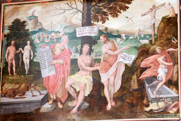 Henrich Willems 1609 Henrich Willems, r�dmand d. 1601 og hustru Marine Henrichs d. 1628. 1600-09 Ribe stift