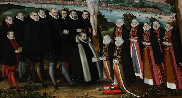Georg Beyer 1591 Georg Beyer, kansler f. 1524 d. 1587 F�rste kone Maria Freese f. 1533 d. 1554 og anden kone Magdalena Rickertsen f. 1538...
