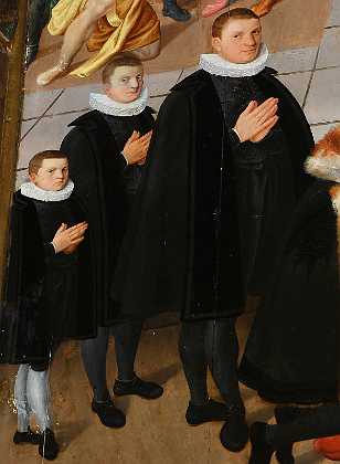 Evert Vette 1601 Evert Vette, k�bmand f. 1536 d. 1599 samt frue Catharina von Deventer f. 1557 d. 1629. 1590-99 Tyskland