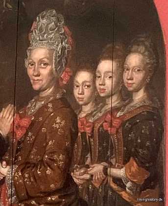 Bruhn epitafiet Ukendt kirke Ukendt familie ca. 1700 Epitafiet har v�ret ejet af en familie med r�dder i Ringk�bingegnen i mere end 100...