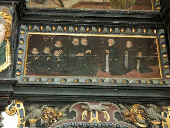 Anne Nielsdatter med 2 m�nd 1632 Jacob Mauritzen d. 1584 og Niels Erichsen d. 1602 samt deres hustru Anne Nielsdatter f. 1555 d. 1632 og deres b�rn....