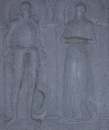 Knud Gyldenstierne og Jytte Podebusk Knud Gyldenstierne til �g�rd d. 1568 og Jytte Prebensdatter Podebusk d. 1573. ca. 1570-79 �rhus stift