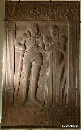 Jakob Flemming og Maren Juel Jakob Flemming til Bavelse d. 1544 som sl�gtens sidste mand. Hustru Maren Mogensdatter Juel d. 1592 Roskilde Stift...