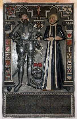 Axel Nielsen Rosenkrantz Axel Nielsen Rosenkrantz, f. 1472 d. 1551 samt hustru Birgitte Lauridsdatter Knob, f. 1490 d. 1551. Formentlig 1570erne....
