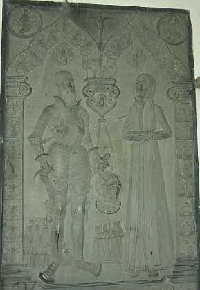 Oluf Munk og Drude Rantzau Oluf Munk (Lange)Til Palsg�rd m.m. d. 1569 og Drude Caisdatter Rantzau d. 1606. ca.1570-79. Viborg stift