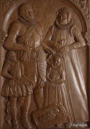 Christofer Packs Christofer Von Festenberg, kaldet Packs til Torupgrd, f. 1511, d. 1609. Hustru Sophie Galt f. 1540 d. 1603. I svb,...