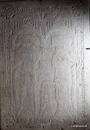 Erik Ottesen og Sophie Gyldenstierne Otte Nielsen f. 1395 d. 1477 og hustru Else Holgersdatter Krognos f. 1380 d. 1470 �rhus stift