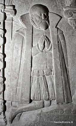 Mikkel Sehested og Regitze Gyldenstjerne Mikkel Sehested til Gavn d. 1583 og Regitze Gyldenstjerne d. 1576. ca. 1570-79 Roskilde stift