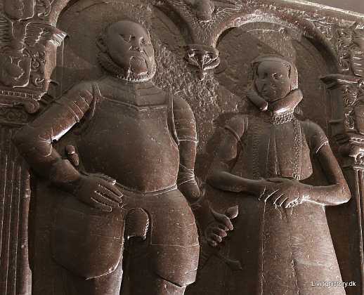 Otte Brockenhuus og Karen Venstermand Otte Brockenhuus til Volderslevg�rd, f. 1529, d. 1594. Hustru Karen J�rgensdatter Venstermand, d. 1588. Roskilde stift...