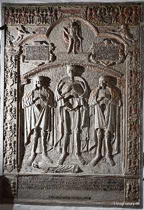 Axel Brahe, Mette G�ye og Kirsten Hardenberg Axel Brahe Til Elvedg�rd f. 1550 d. 1616 Mette Falksdatter G�ye, d. 1584 Kirsten Eriksdatter Hardenberg, d. 1639 Fyens...