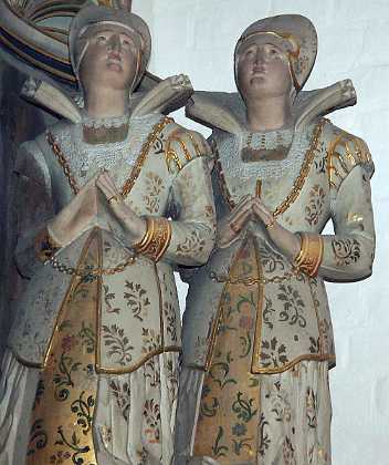 Kirsten Lunge og Jytte Brok 1633 Kirsten Lunge f. 1581 d. 1609. og Jytte Brok f. 1595 d. 1640. Gift med Jrgen Skeel f. 1578 d. 1631. 1630-39 rhus stift